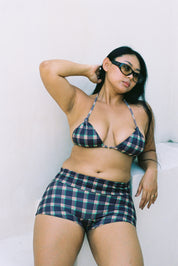 RHO SHORT | BROOKLYN PLAID