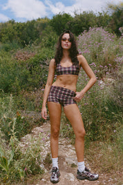 RHO SHORT | BROOKLYN PLAID