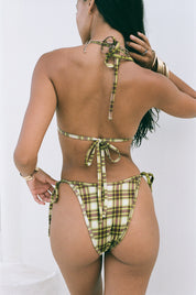 DAIZE BOTTOM | ATHENA LIME TARTAN