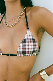 MYLA TOP | JOLIE PLAID