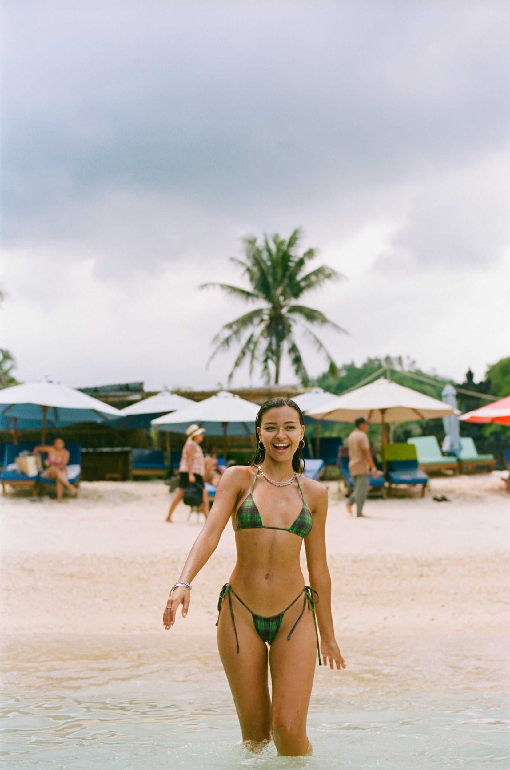 JOSS TOP | DELIA PLAID