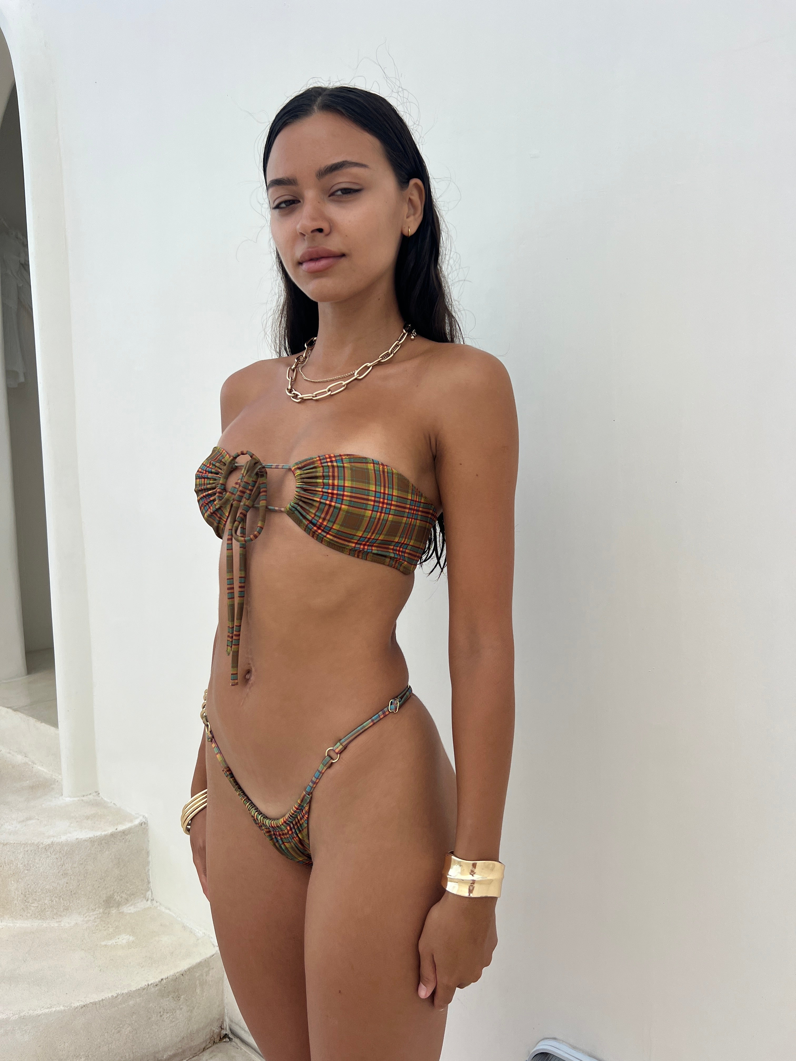 PAMELA TOP | CALISTA TARTAN